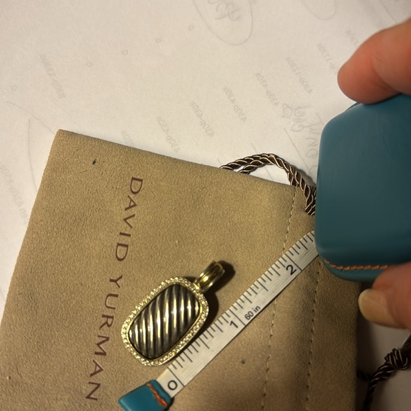 Authentic David Yurman cable and diamond enhancer - Picture 6 of 7